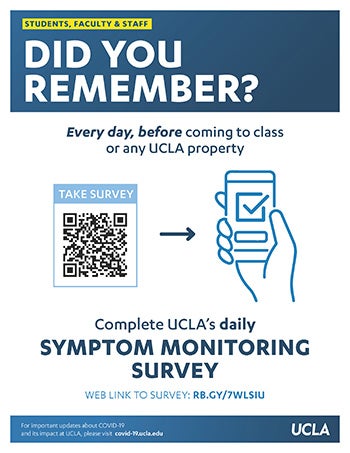 UCLA SymptomSurveyReminder Flyer