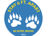 be safer bruins - floor decals