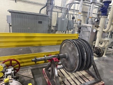 chiller turbine rotor
