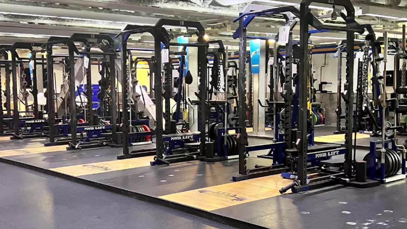 Acosta Weight Room equipment