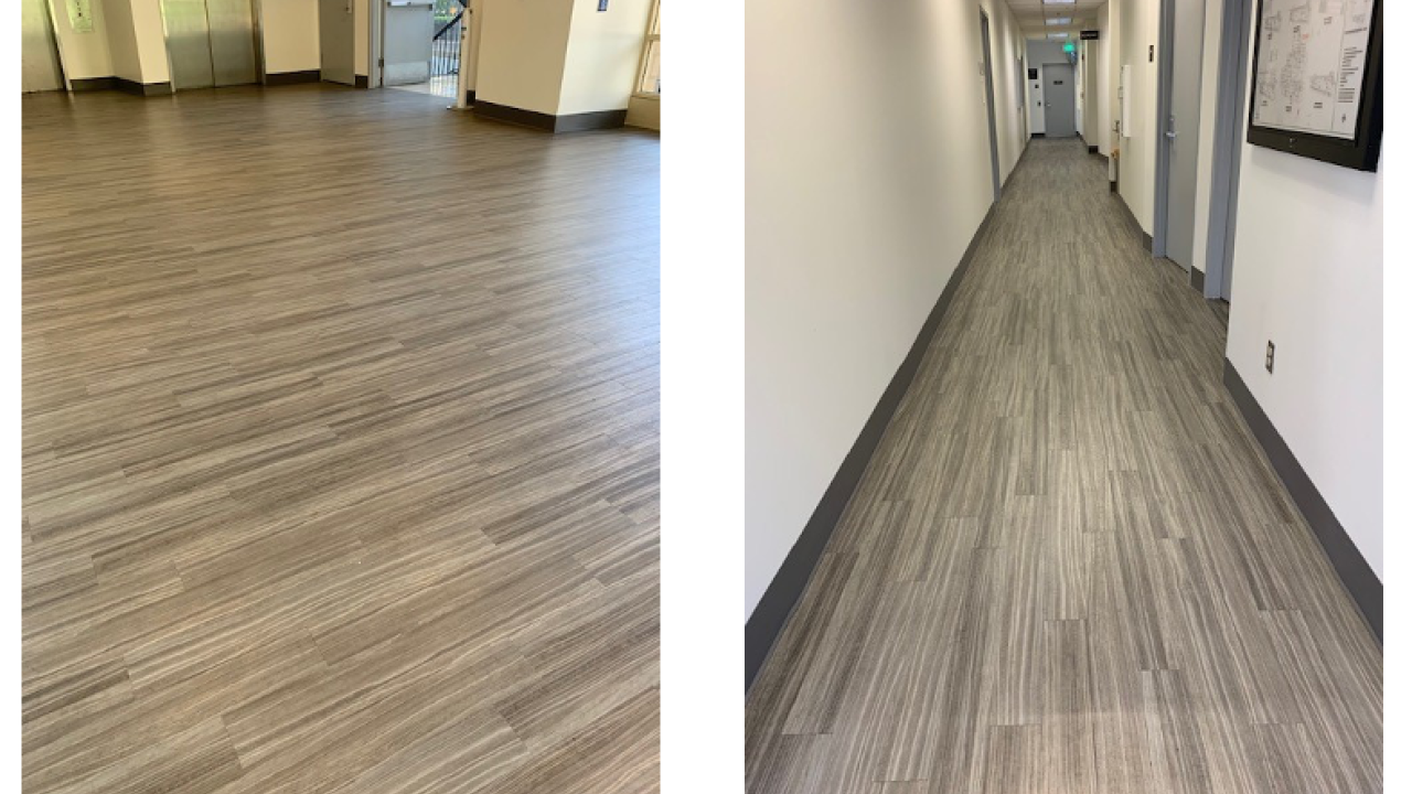 Strathmore Lobby floor update